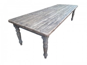 White washed table         